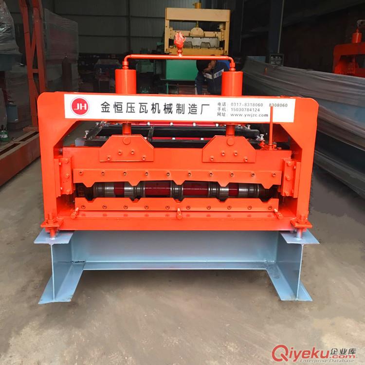 熱銷徐州840單層壓瓦機 彩鋼頂板成型設備 金恒廠家直銷彩鋼瓦設備